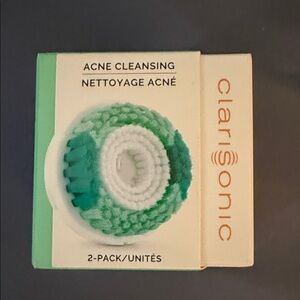 Clarisonic Acne Cleansing Brush Head - Teal and White